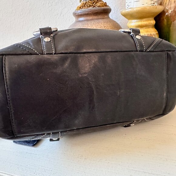 Coach F12343 "Gallery East West" fully zippered Tote Satchel Shoulder Bag-EUC - Picture 5 of 10